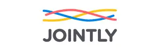 Logo Jointly: tre linee intrecciate e la parola "JOINTLY"